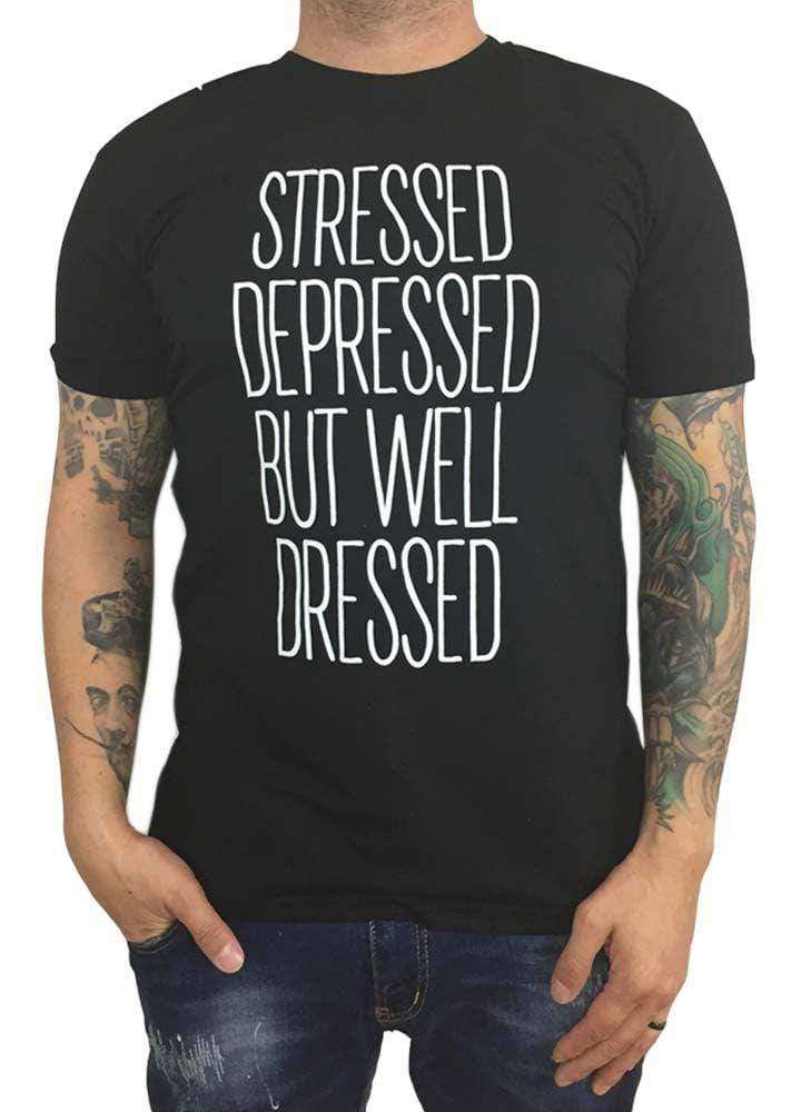 Grooveman Music T Shirt T Shirt | Stressed Depressed