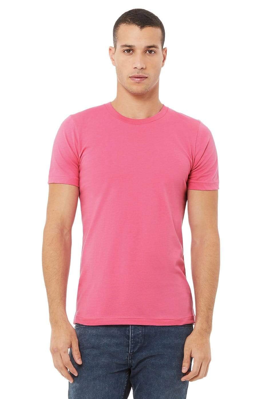 Grooveman Music T Shirt XS / Charity Pink Jersey Short Sleeve Tee