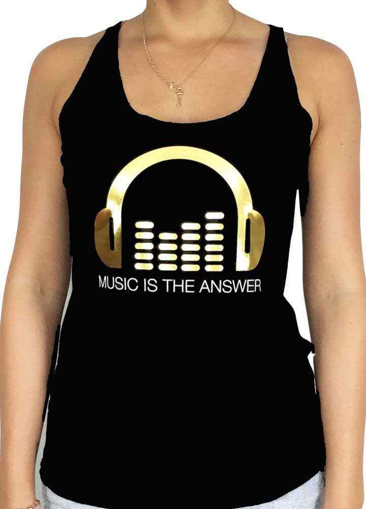 Grooveman Music Tank Top Tank Top | Music is the Answer