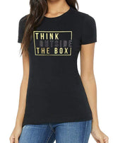 Grooveman Music Women Tees Small / Gold T-Shirt | Think Outside