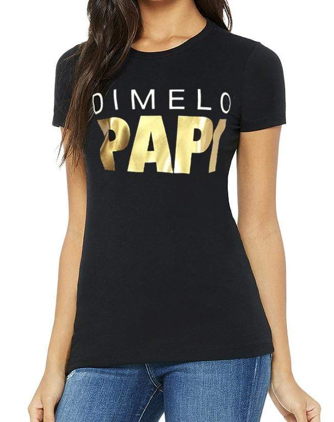 Grooveman Music Women Tees Small / White-Gold T-Shirt | Dimelo Papi