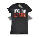 Grooveman Music Women Tees T-Shirt | Cute but Psycho Mirror Edition