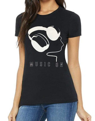Grooveman Music Women Tees T-Shirt | Music On