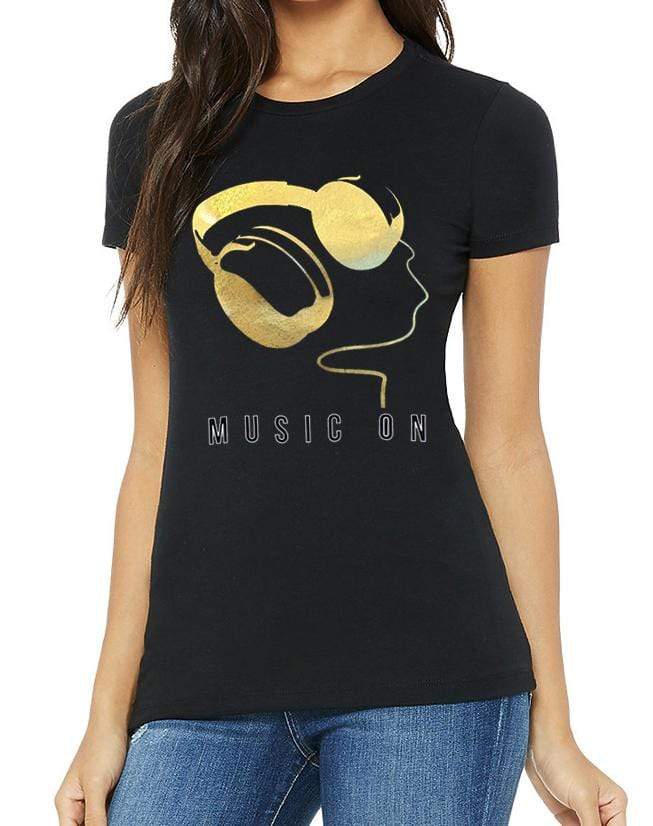 Grooveman Music Women Tees T-Shirt | Music On Gold