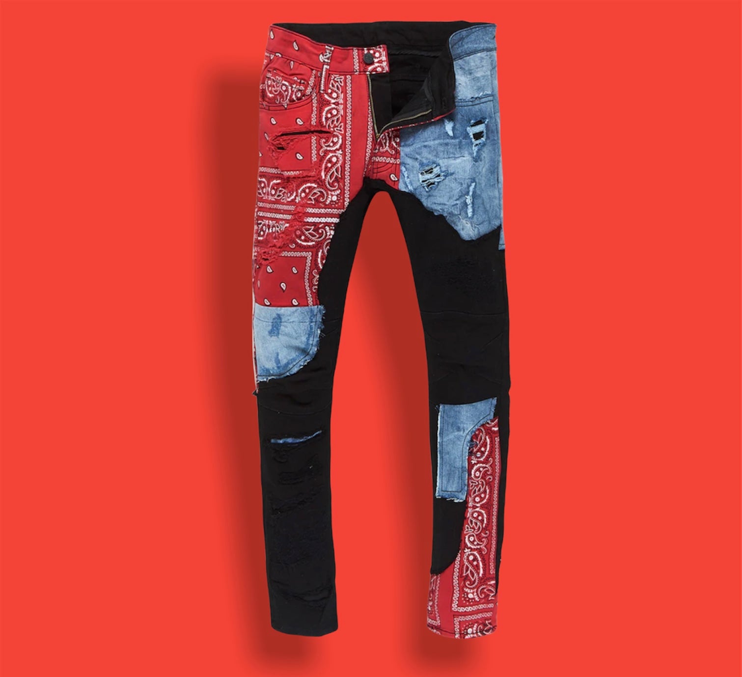 Ross Represent Denim Jeans - Crimson
