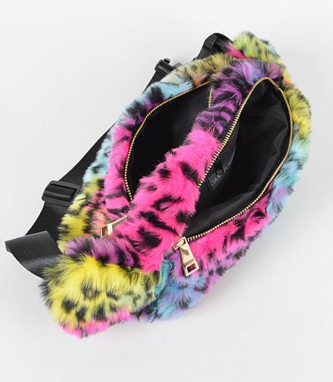 XL Ultra-Slim Fanny Pack Leopard Fur