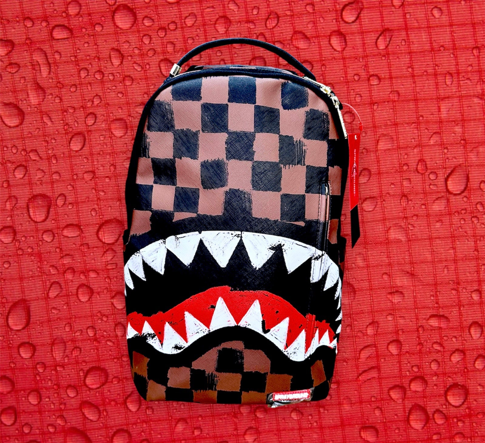 Sprayground  Sharks in Paris Painted DLX backpack – Grooveman Music