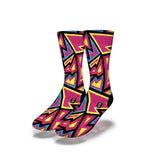 Odd Sox Socks 7-13 / Multi Graffiti Psychadellic Socks