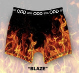 Odd Sox Socks Blaze - Mens Boxer Briefs
