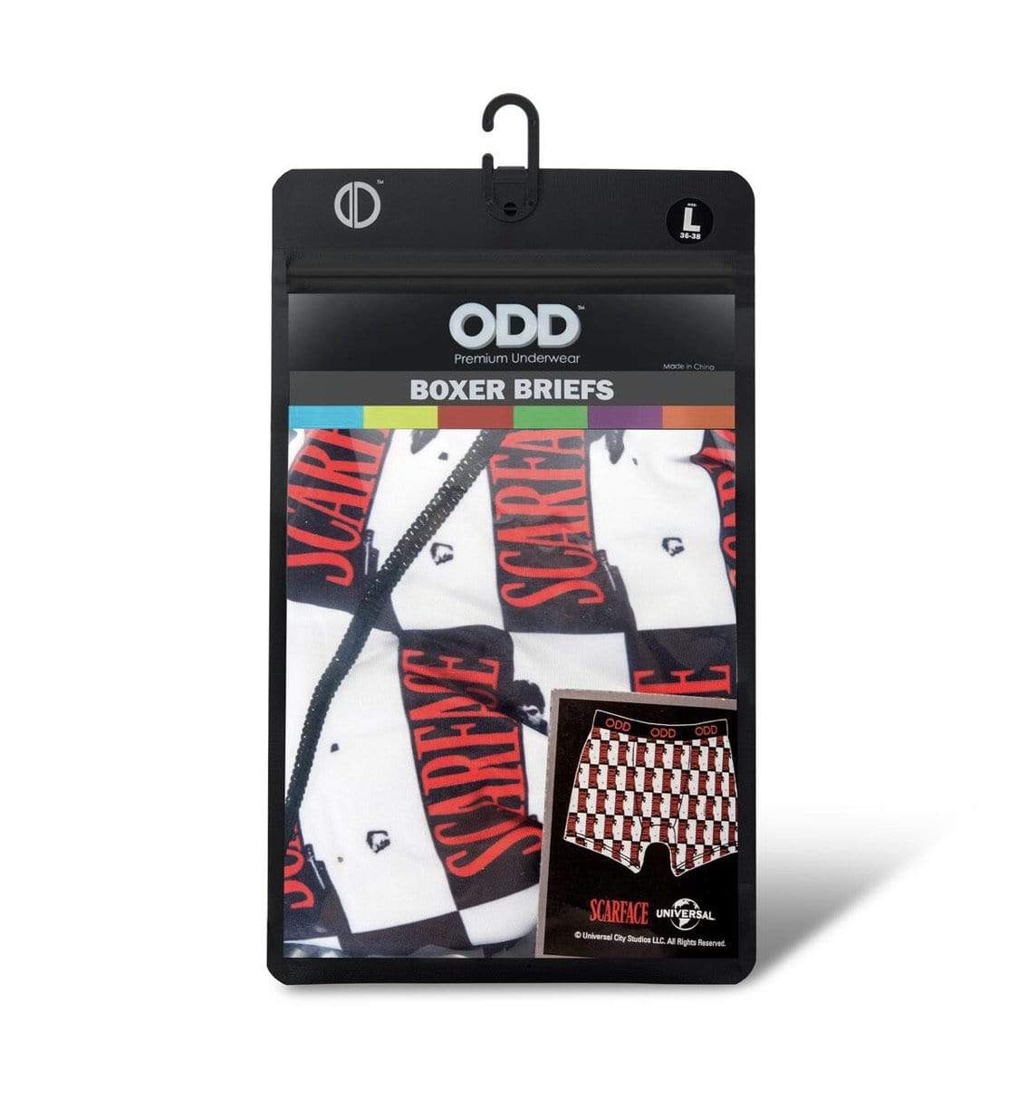 Odd Sox Socks Scarface - Mens Boxer Briefs