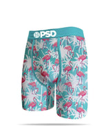 PSD Underwear Underwear Palms Flamingo Blue Brief