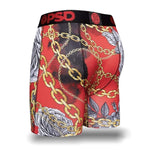 PSD Underwear Underwear Retro Luxury Red Boxer Brief