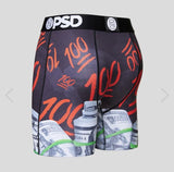 PSD Underwear Underwear Warface Keep It 100 Black Brief