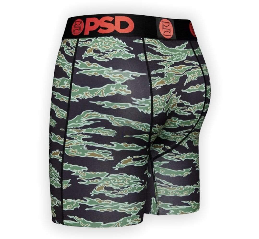 PSD Underwear Underwear Warface Tiger Camo Black Brief
