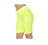 Rebel Groove Shorts Small / Neon Green Bermuda Butt lifted