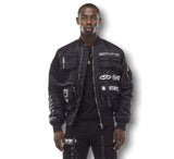 Smoke Rise Jackets Men's MA1 Jacket with Patches