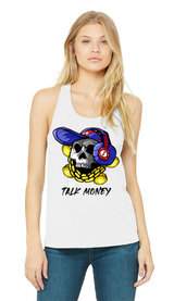 DTG Tank Top | Skull Talk Money Full Color