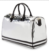 Tote & Carry Bags Silver Patent Apollo I XL Duffle  Bag